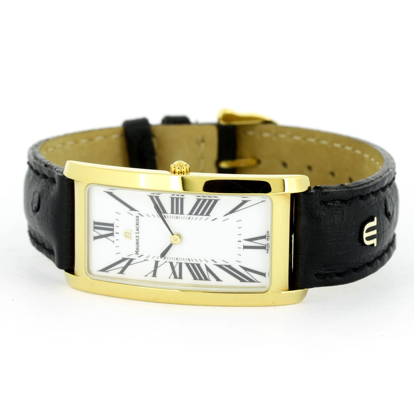 Maurice Lacroix - Fiaba FA2067 - Armbanduhr - Edelstahl vergoldet Quarz