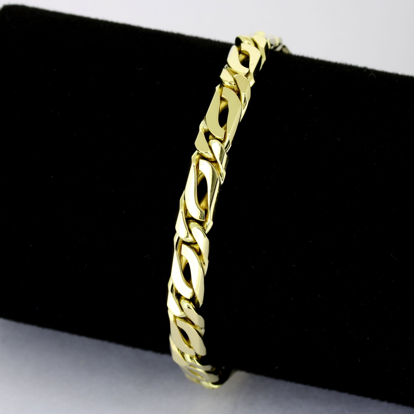 Armband 585 Gold 14 Kt massiv - Länge: 23 cm - Wert 3580,-