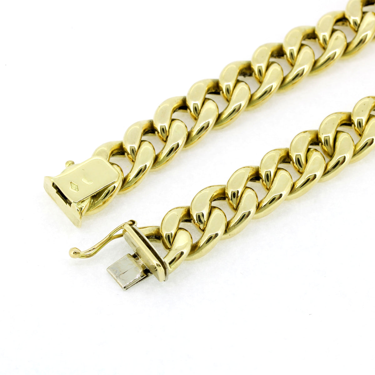 Armband 585 Gold Panzerarmband 14 Karat Gelbgold 20 cm - Wert 6600,-