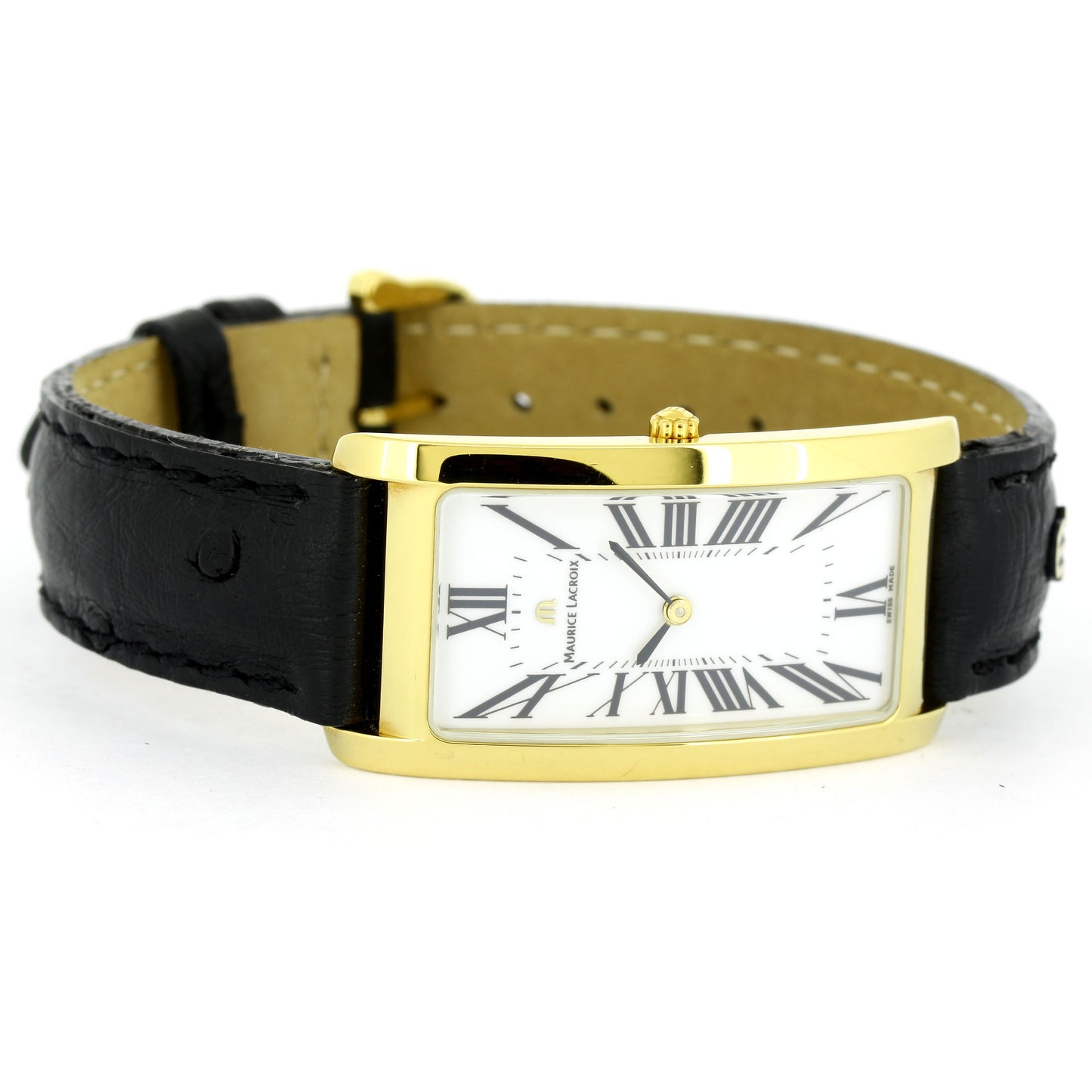 Maurice Lacroix - Fiaba FA2067 - Armbanduhr - Edelstahl vergoldet Quarz