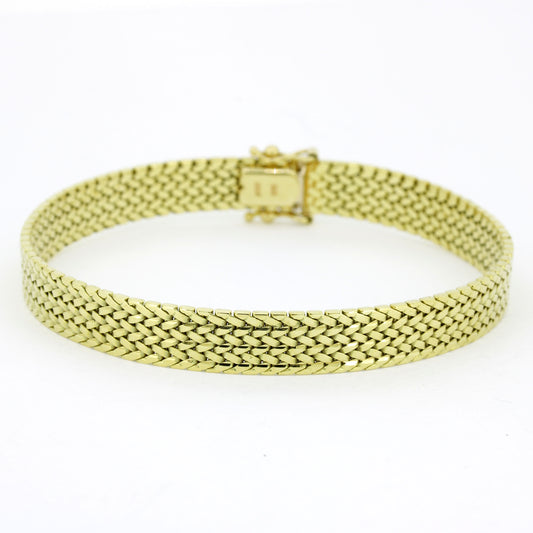 Armband 585 Gold 14 Karat Gelbgold 19 cm - Wert 5000,-
