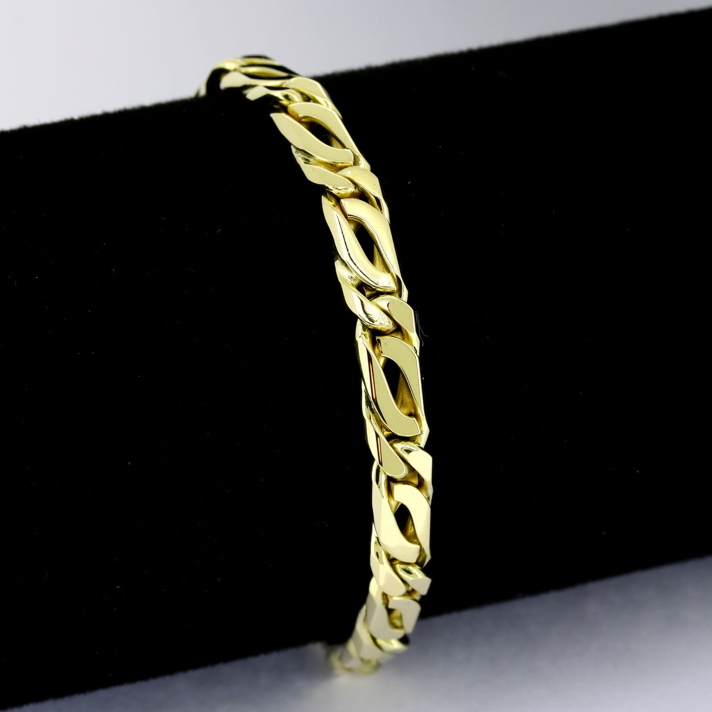Armband 585 Gold 14 Kt massiv - Länge: 23 cm - Wert 3580,-