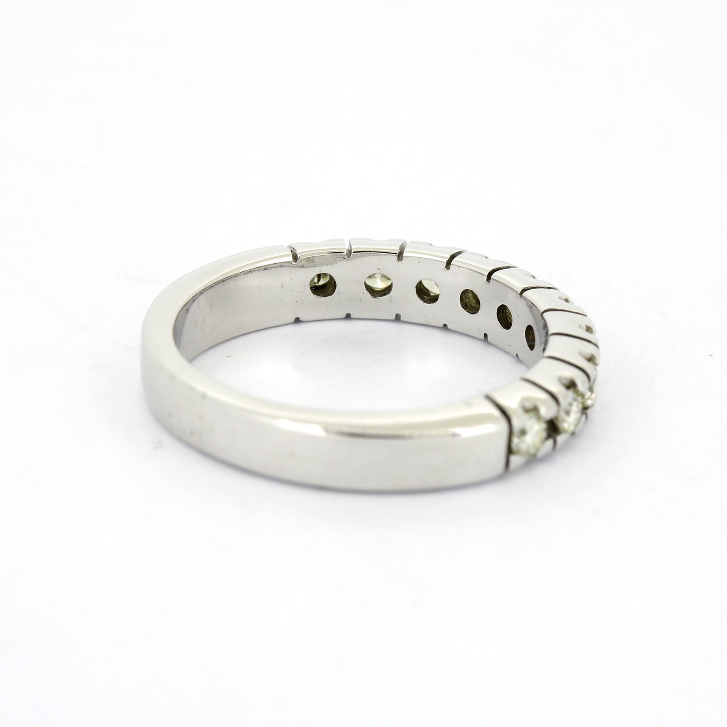 Ring 585 Gold 14 kt Weißgold - 0,50 ct Brillanten W/SI - Wert 1700,-