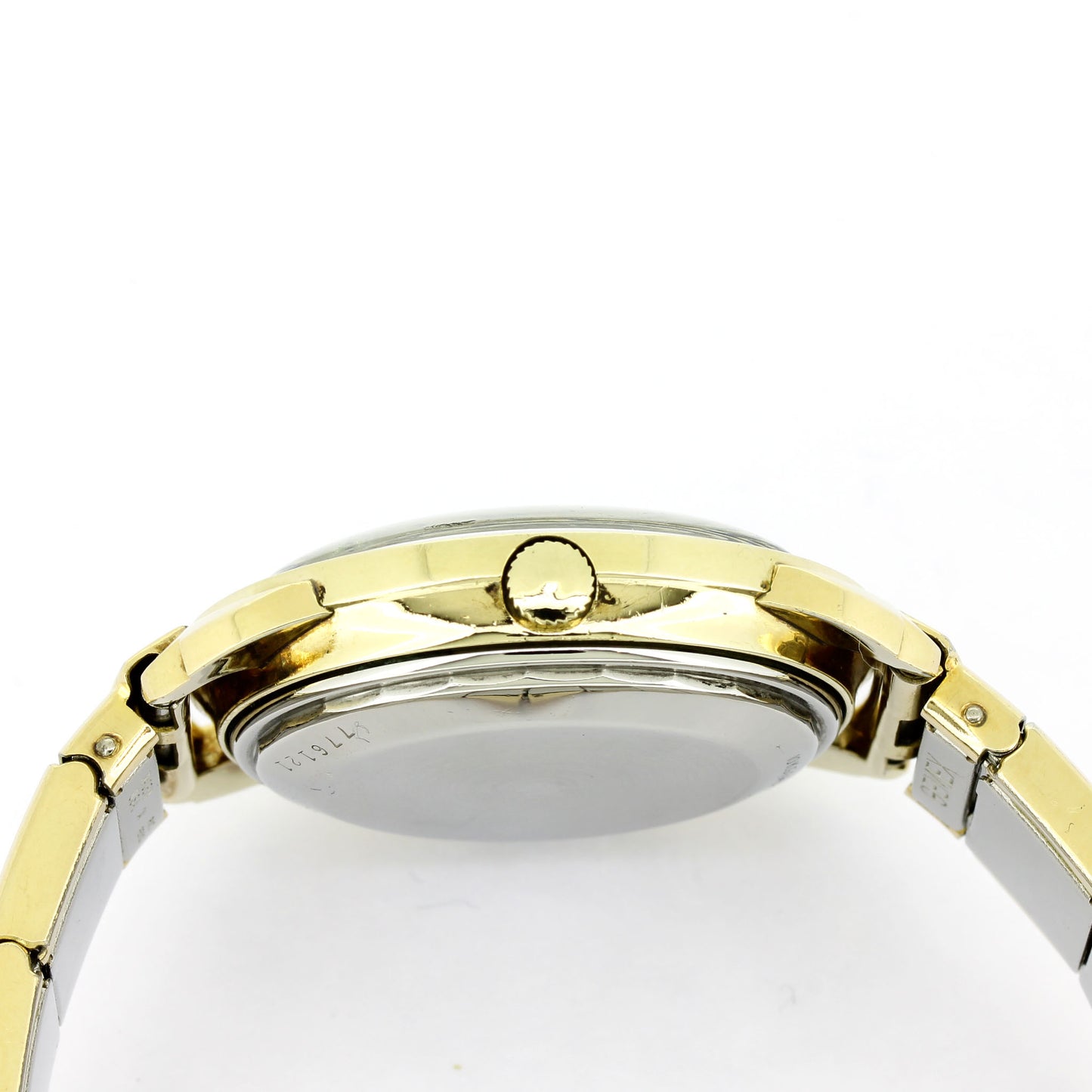 Ernest Borel Armbanduhr - Stahl vergoldet - Automatik