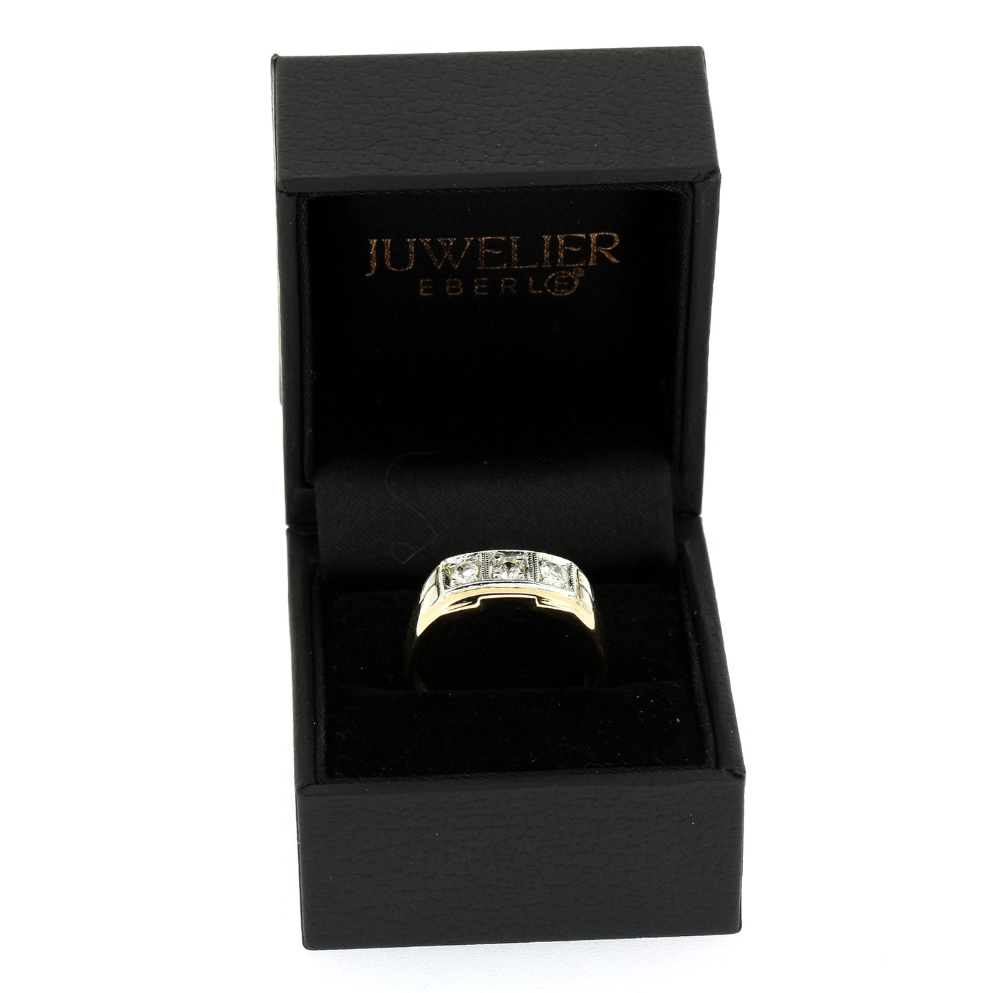 Ring 585 Gold 14 kt - 0,40 ct Diamanten - Wert 1700,-