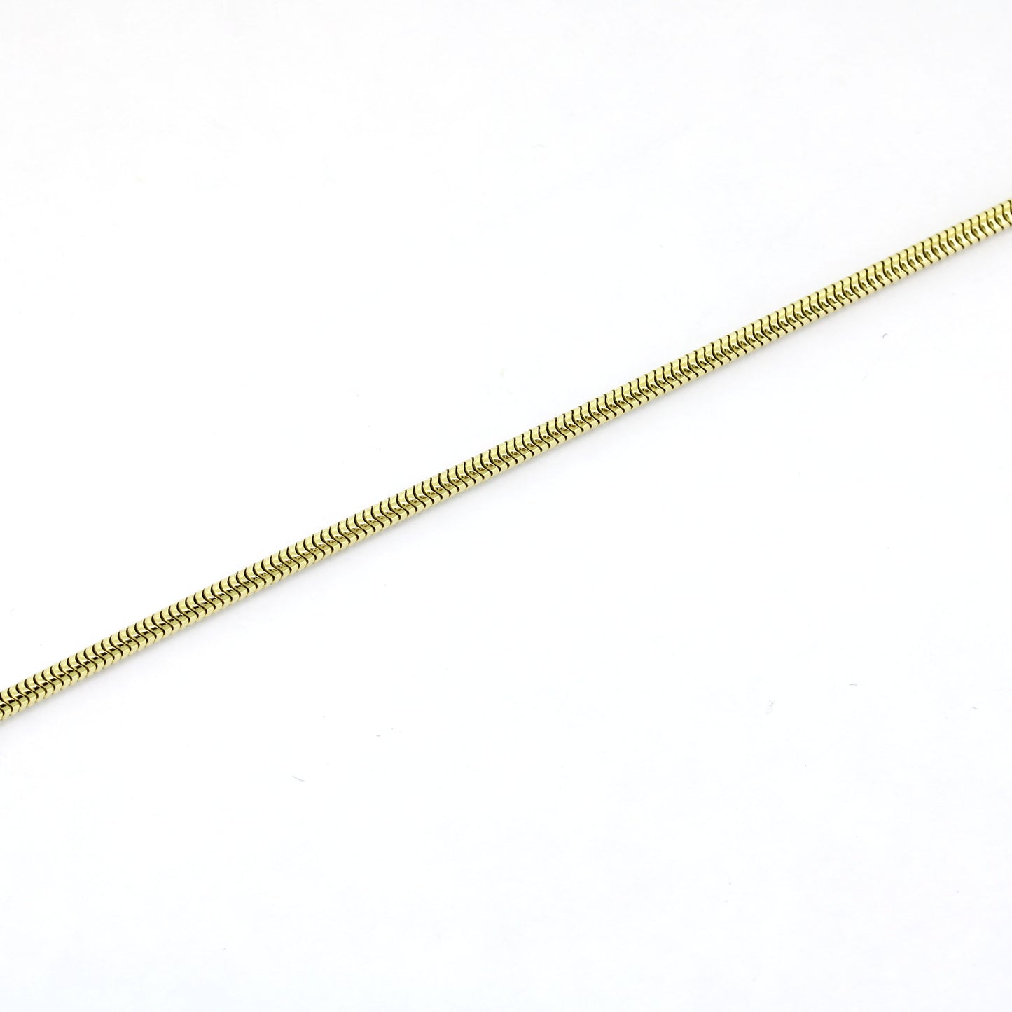 Schlangenkette 585 Gold 14 kt Kette - 46cm lang - Wert 1400,-