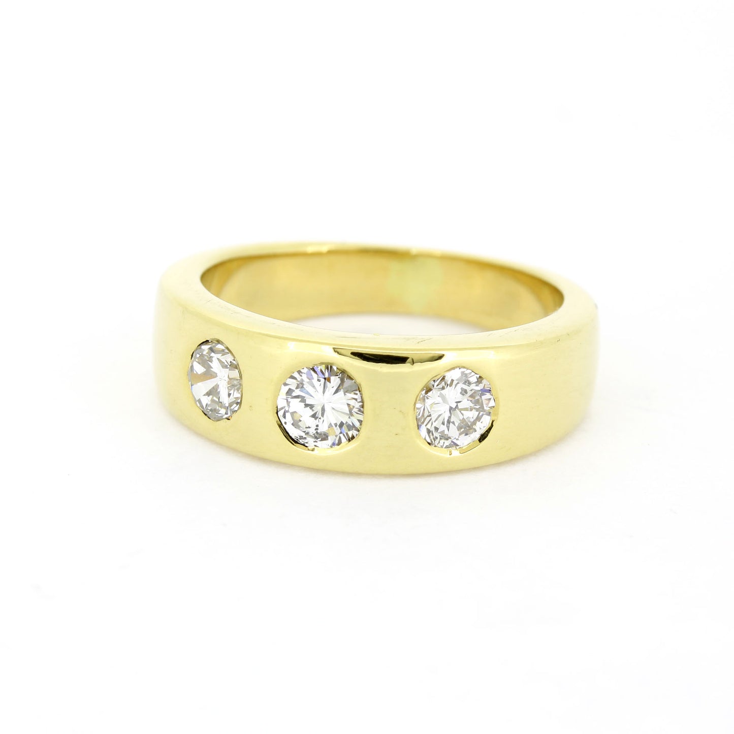 Ring 750 Gold 18 Kt - Brillanten 0,80ct P1 - Wert 2900,-