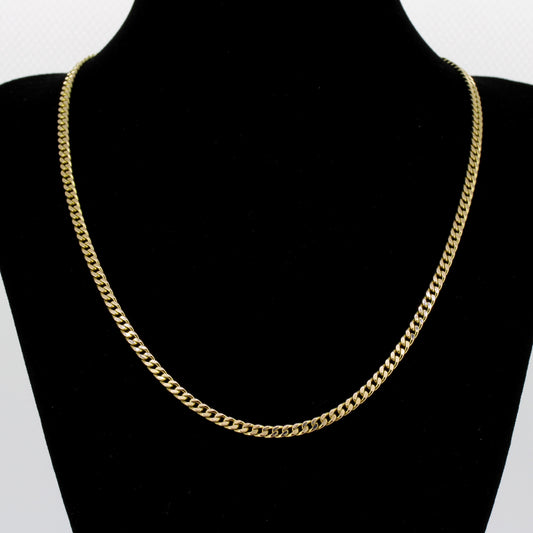 Kette 585 Gold Panzerkette 14 Karat Gelbgold 45 cm - Wert 2100,-