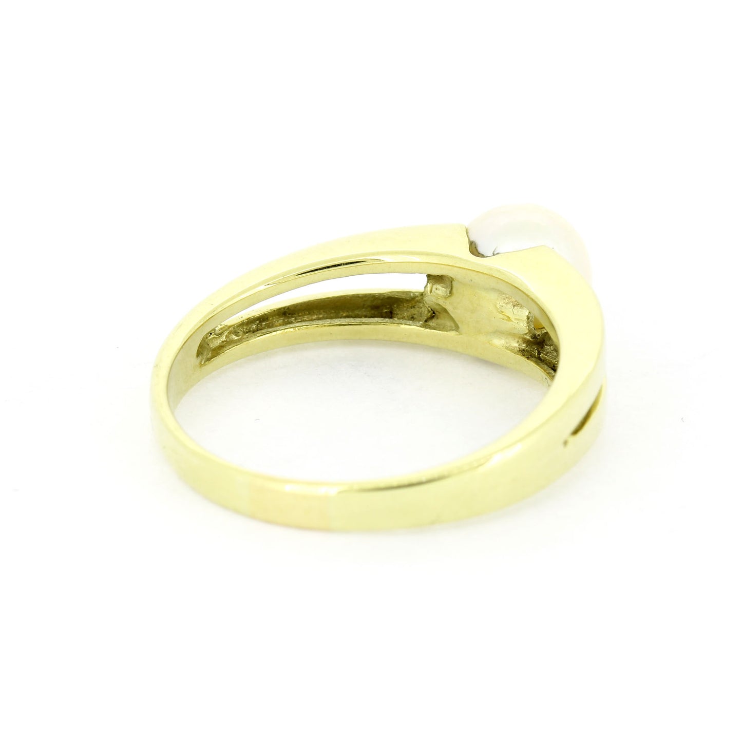 Perlen Ring 585 Gold 14 Kt Gelbgold - Wert 470,-