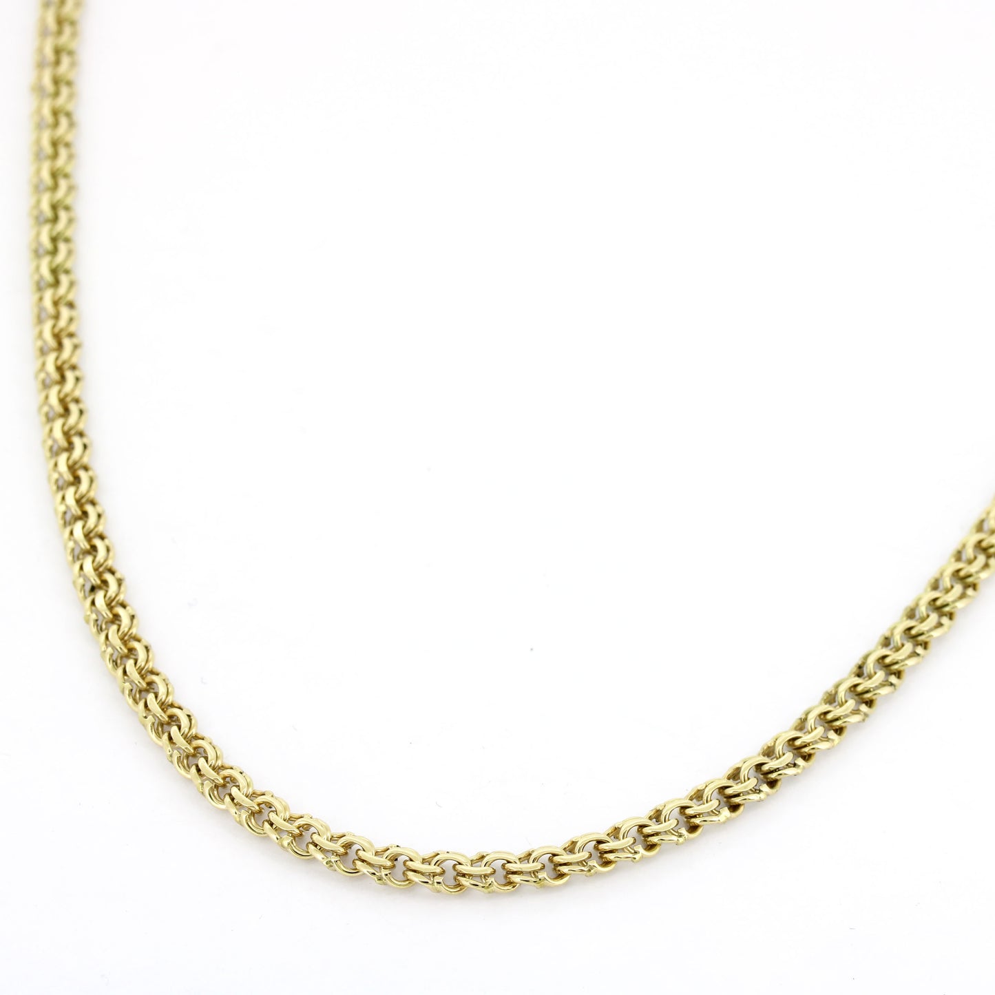 Kette 585 Gold 14 kt Gelbgold - 48 cm lang - Wert 2700,-