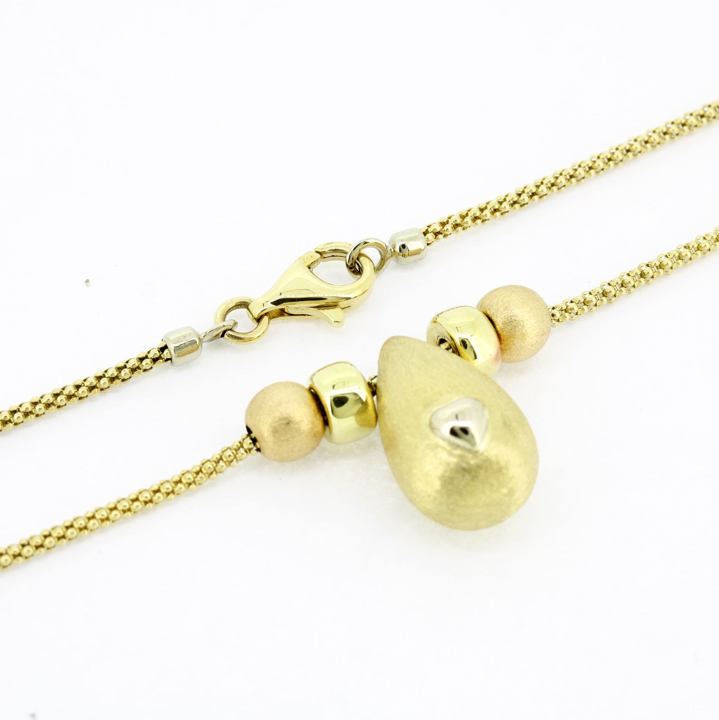 Collier 585 Gold 14 Karat Gelbgold 45 cm
