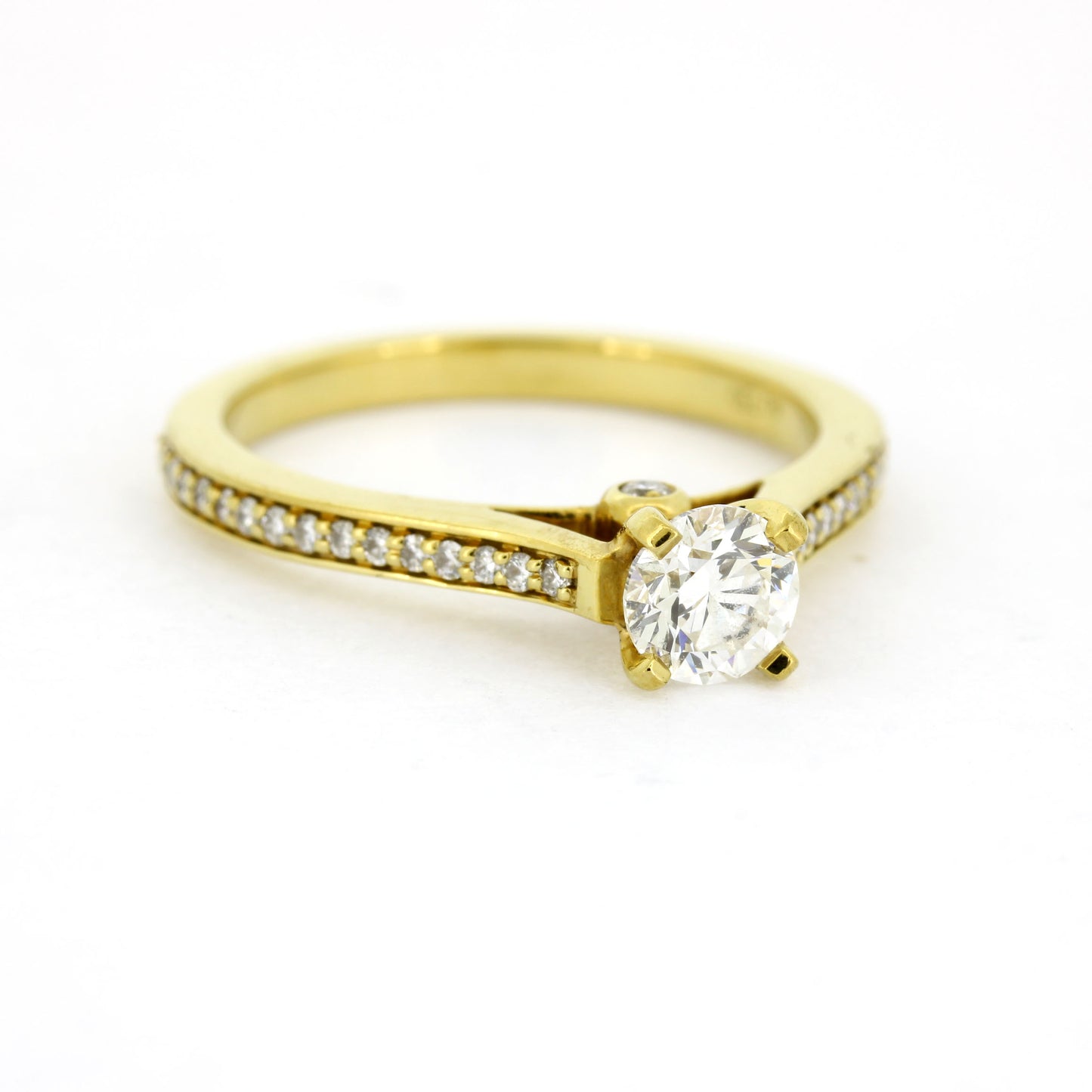 Diamonds Factory Verlobungsring 750 Gold 0,65 ct Brillanten - Wert 2400,-