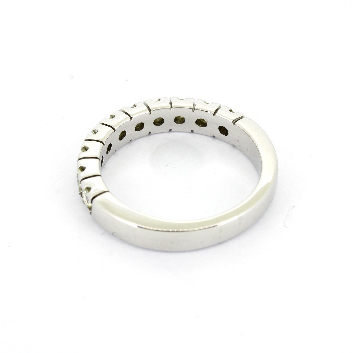 Ring 585 Gold 14 kt Weißgold - 0,50 ct Brillanten W/SI - Wert 1700,-
