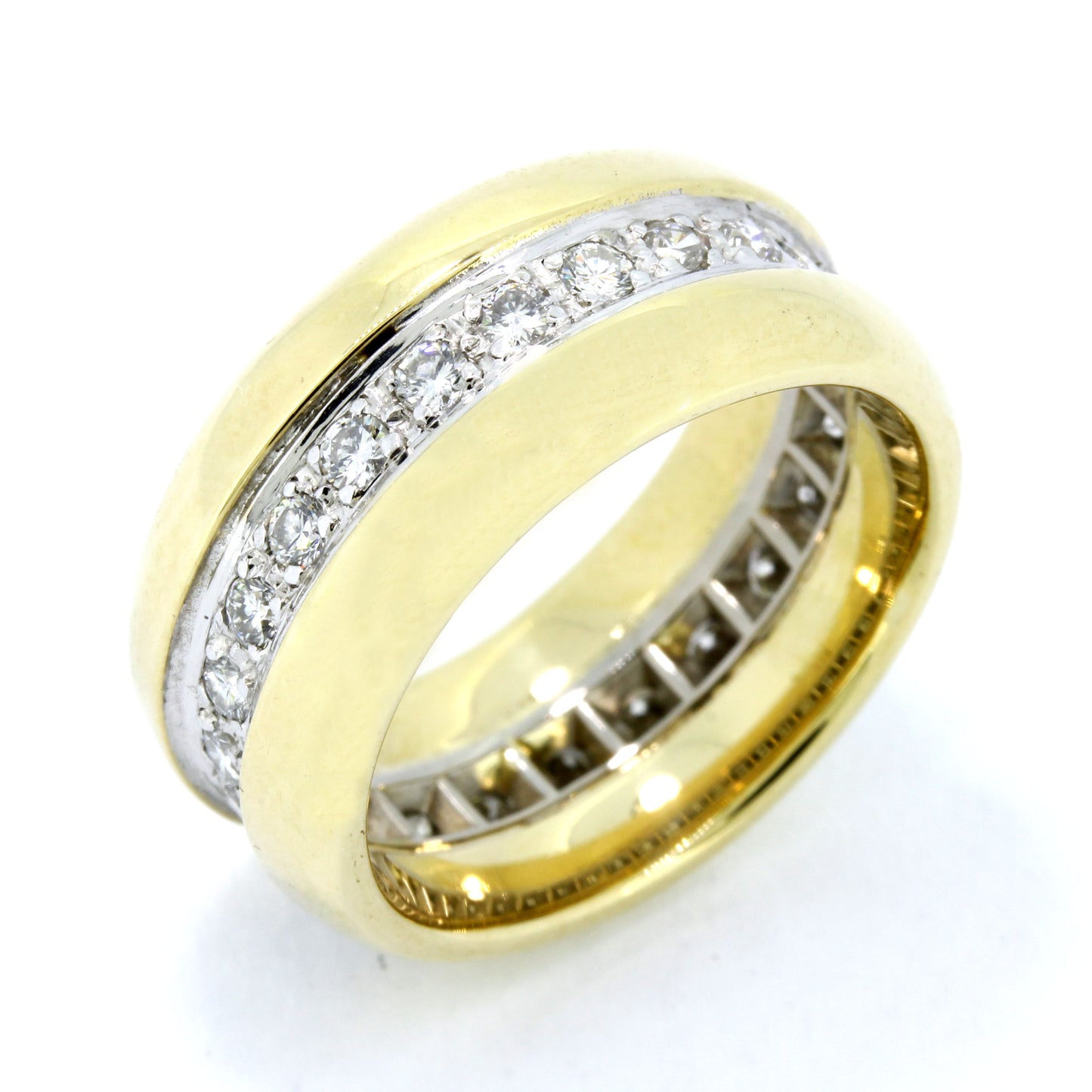 Diamant Ring 585 Gold 14 Kt Brillanten ca. 1,40 ct SI