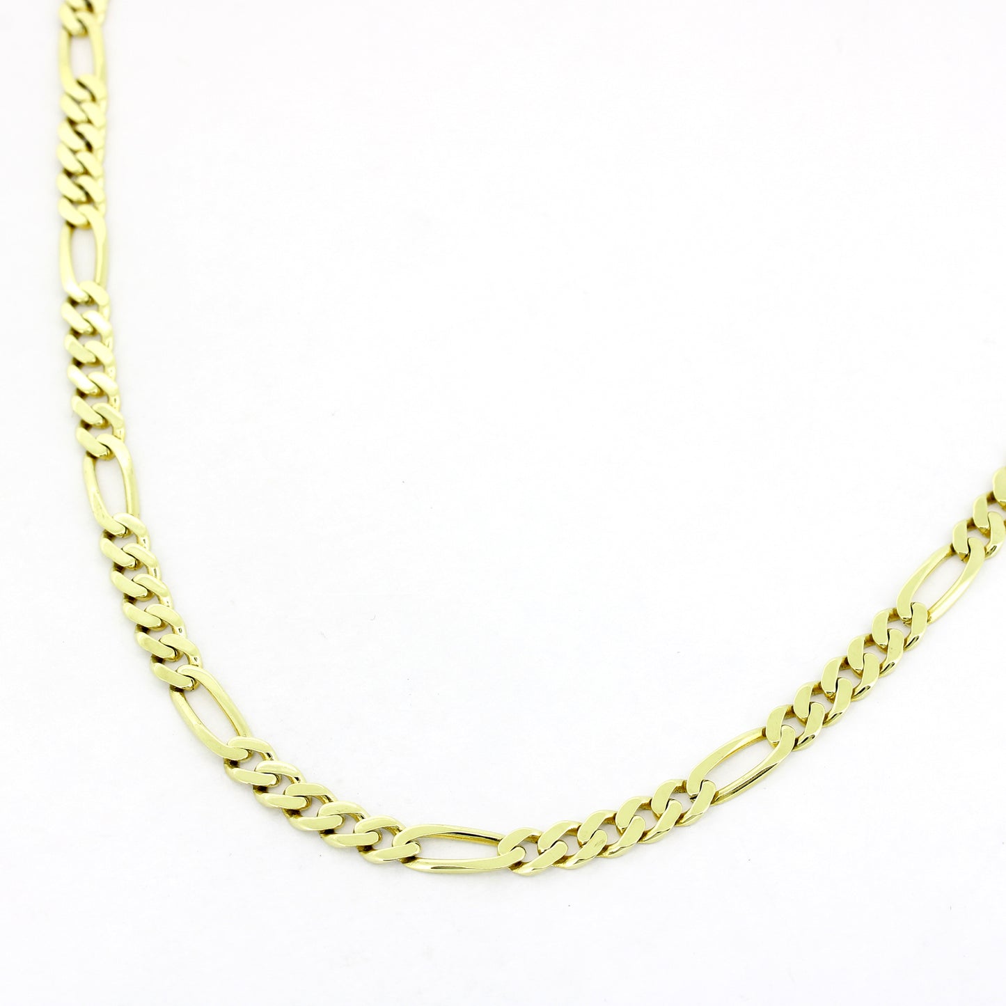 Figaro Kette 585 Gold 14 kt Gelbgold - 51 cm lang - Wert 3000,-