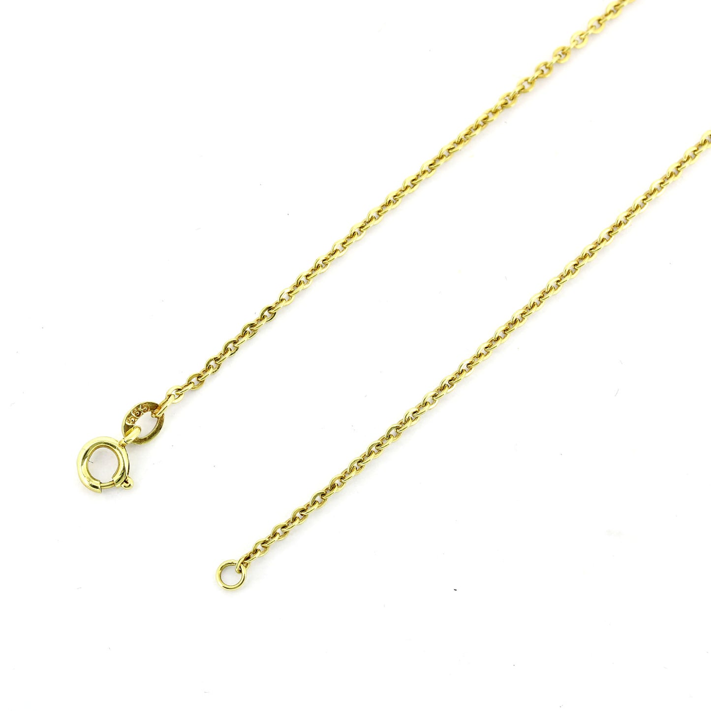 Kette 585 Gold 14 kt Gelbgold - 74 cm lang - Wert 780,-