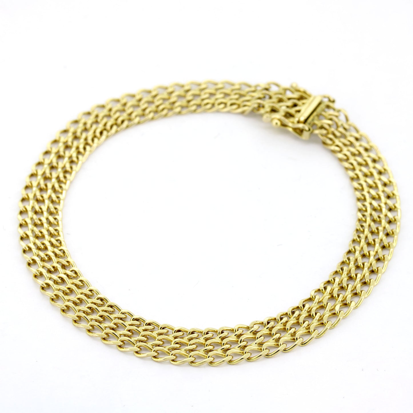 Armband 333 Gold 8 Kt Gelbgold - Länge: 19 cm - Wert 850,-