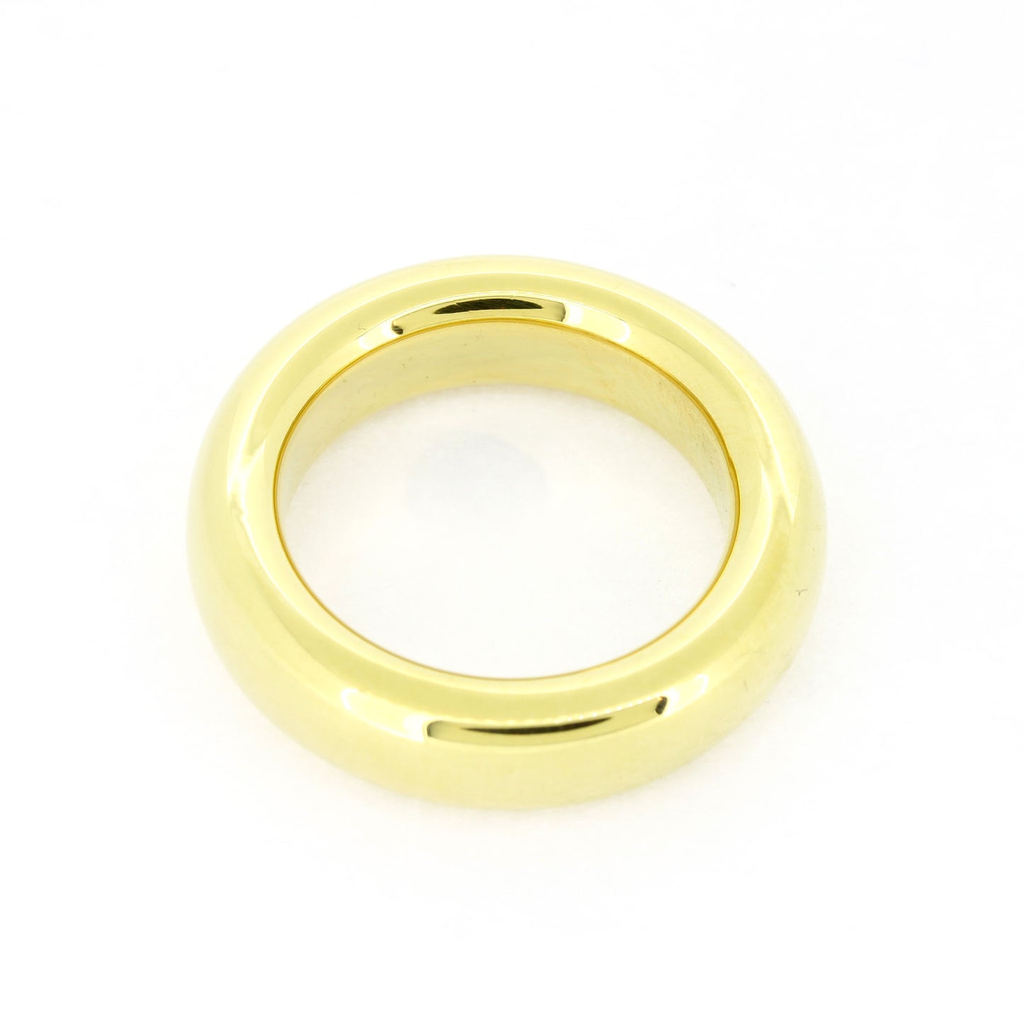 Ring 750 Gold rund poliert 18 Kt Gelbgold - Wert 1525,-