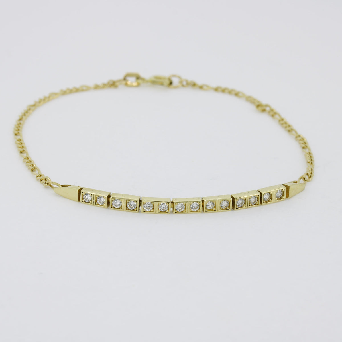 Armand 585 Gold 14 Karat Gelbgold mit Zirkonia - Wert 750,-