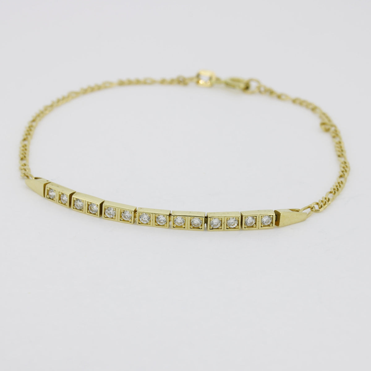 Armand 585 Gold 14 Karat Gelbgold mit Zirkonia - Wert 750,-