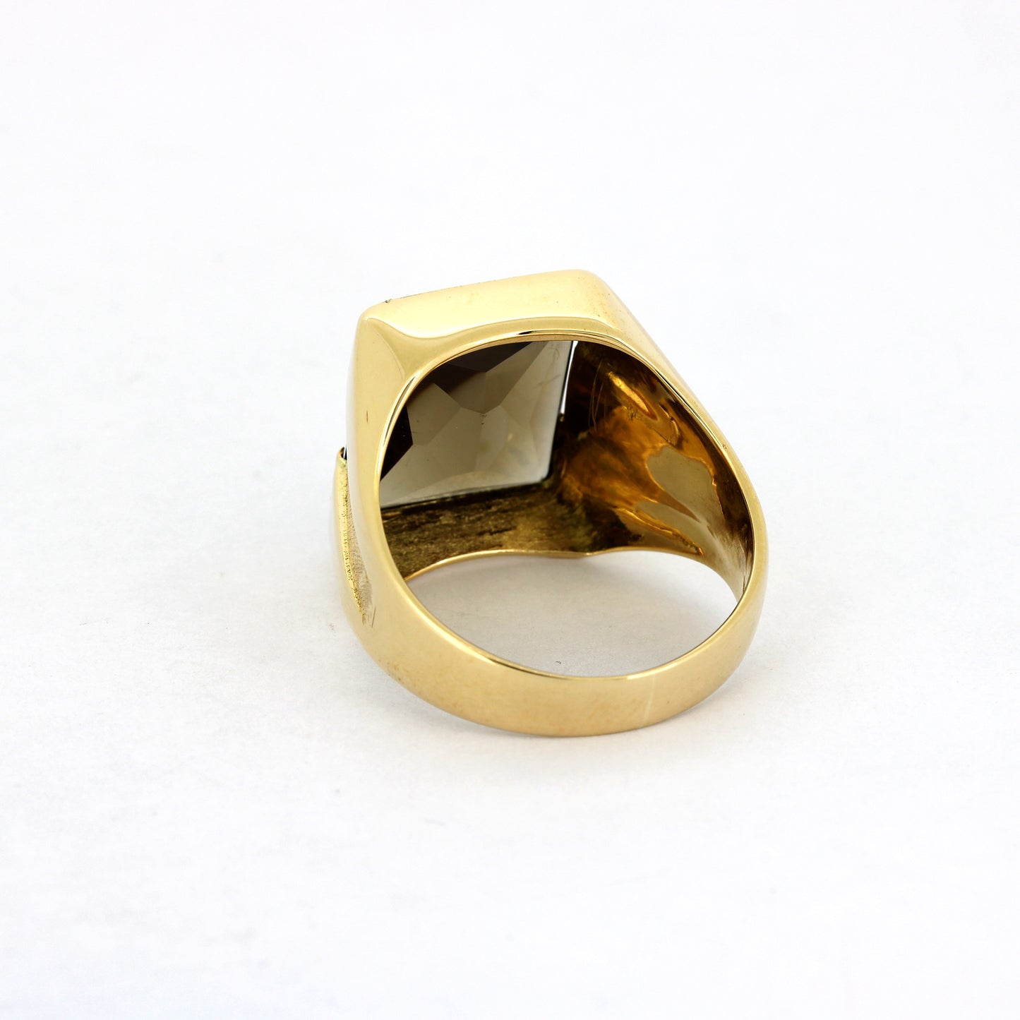 Siegel Ring 585 Gold 14 kt - Rauch Topas - Wert 1470,-