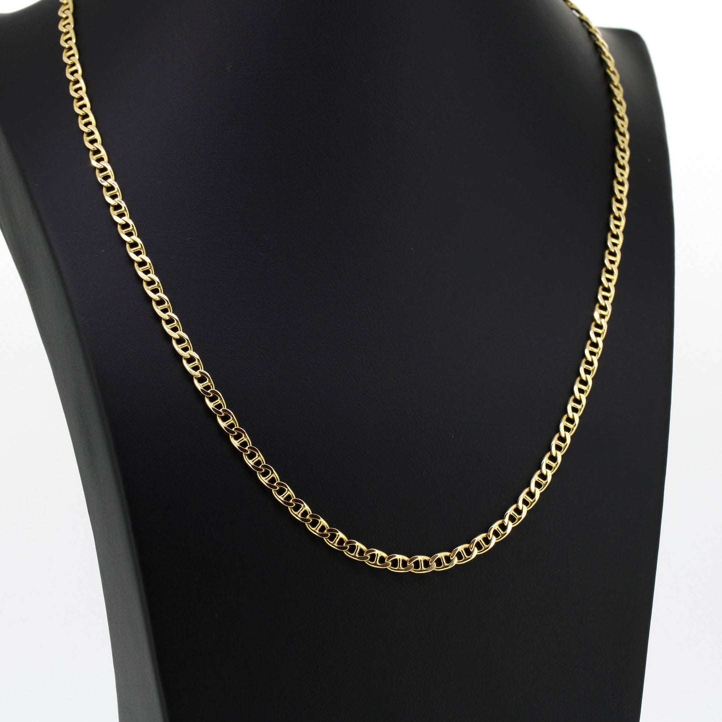 Stäbchenpanzerkette 585 Gold 14 Kt Gelbgold - Wert 1680,-