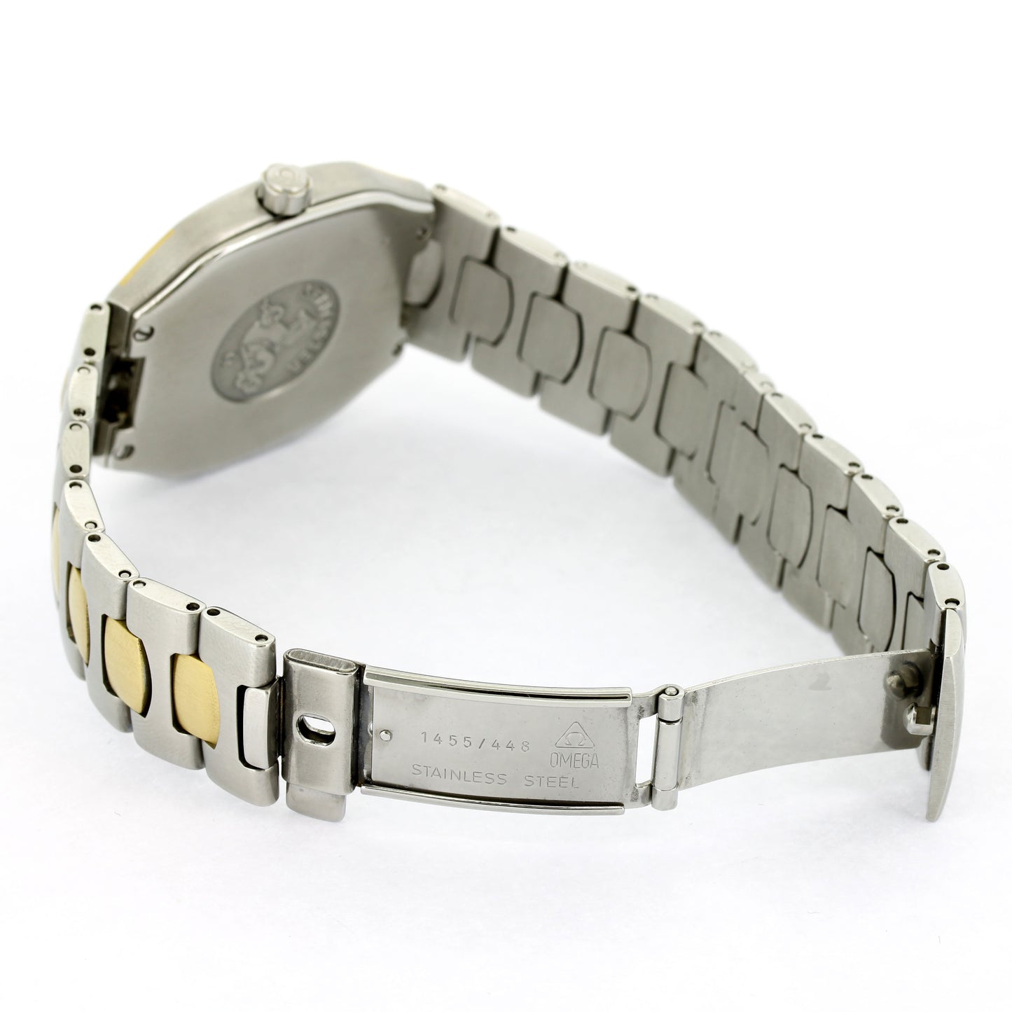 Omega Seamaster Polaris Multifunction Stahl 18kt Gold Quarz - 386.0822.1