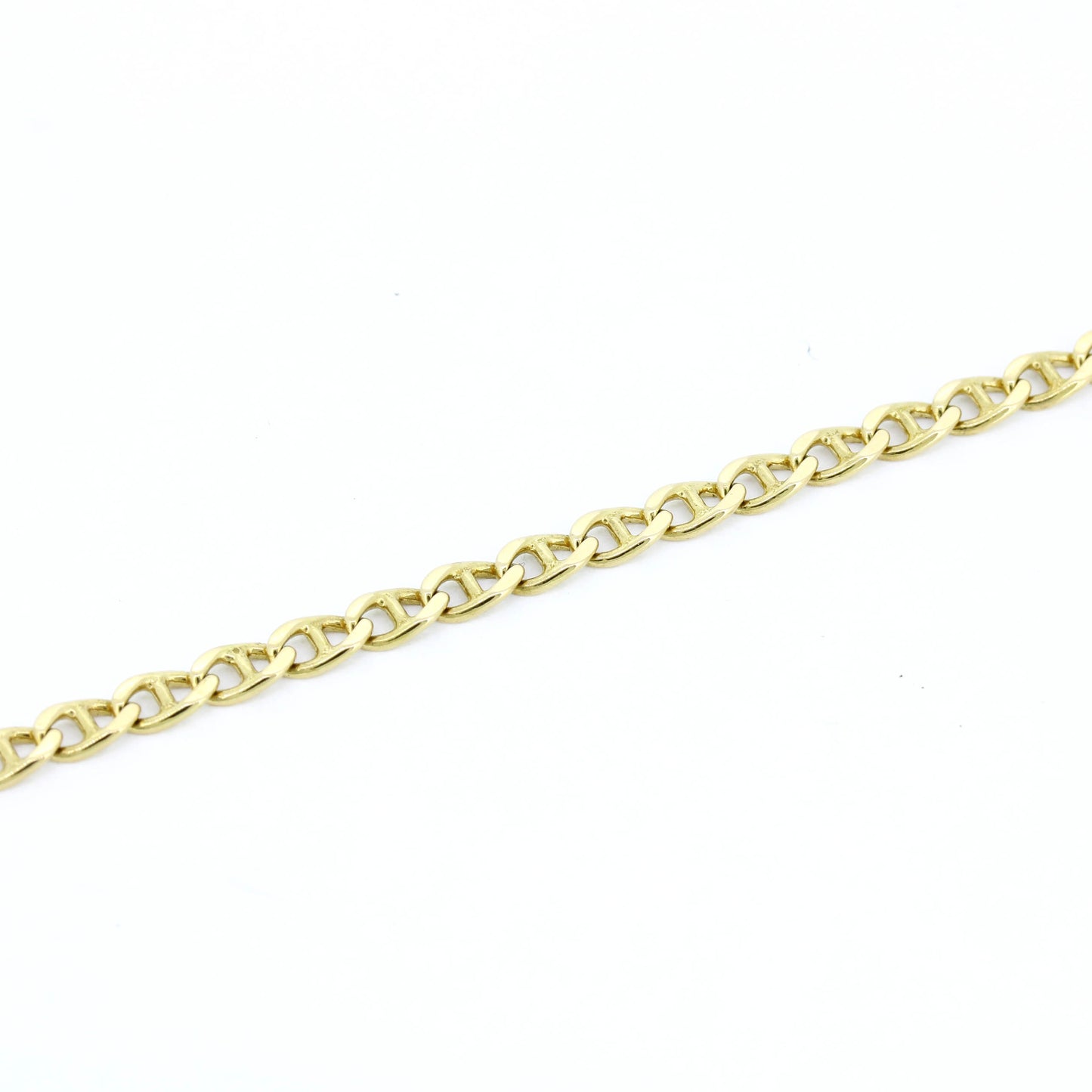 Stäbchenpanzerkette 585 Gold 14 Kt Gelbgold - Wert 1680,-