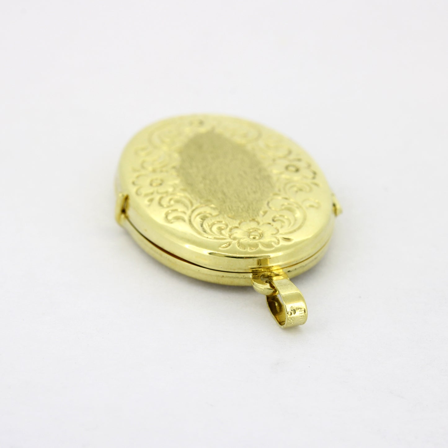 Medaillon Anhänger 585 Gold 14 Kt - Wert 690,-