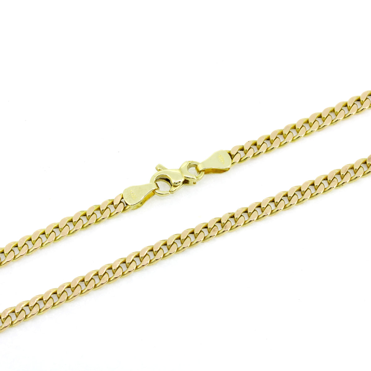 Kette 585 Gold Panzerkette 14 Karat Gelbgold 45 cm - Wert 2100,-