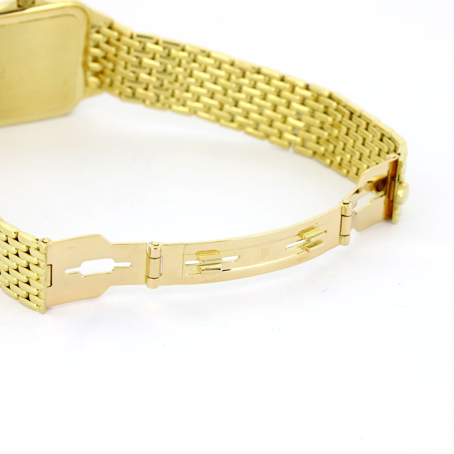 Geneve Uhr 750 Gelbgold Armbanduhr - Quarz Werk ETA 956114