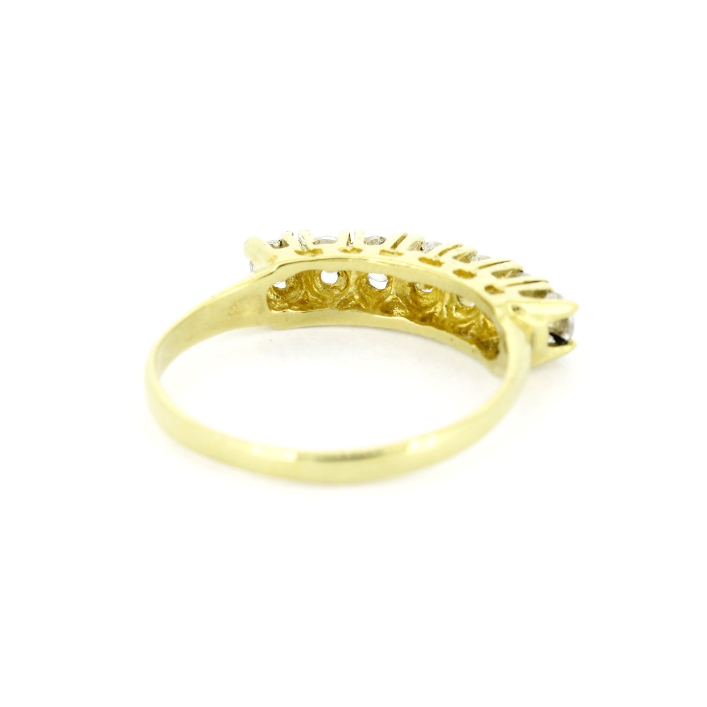 Ring 585 Gold 14 Kt - Zirkonia Steine - Wert 290,-