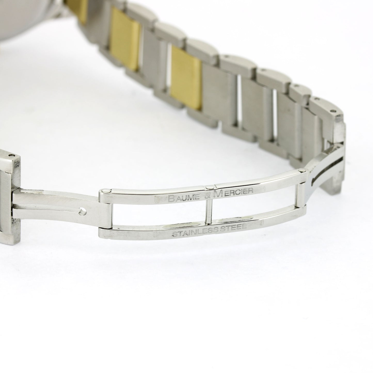 Baume & Mercier Linea Stahl Gelbgold Armbanduhr - Quarz Werk - 4706782