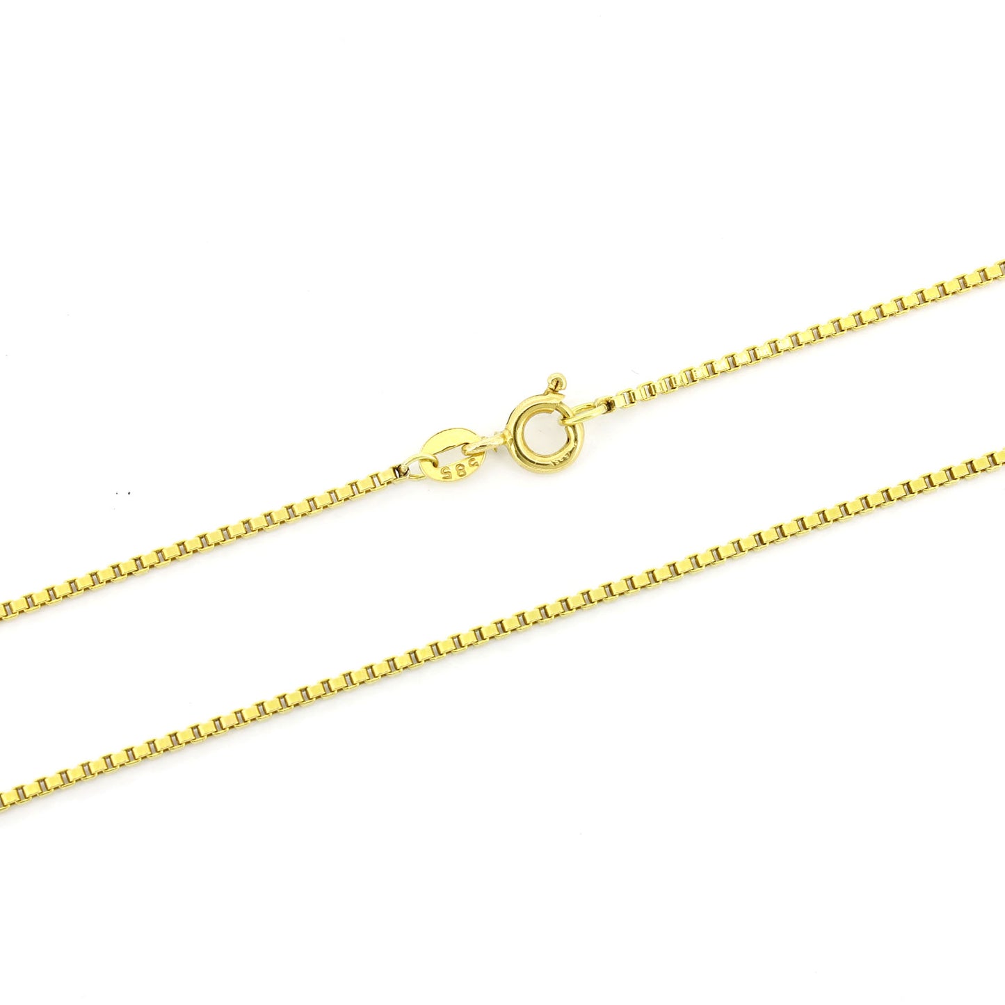 Venezianerkette 585 Gold 14 kt Gelbgold - 60 cm lang - Wert 1100,-