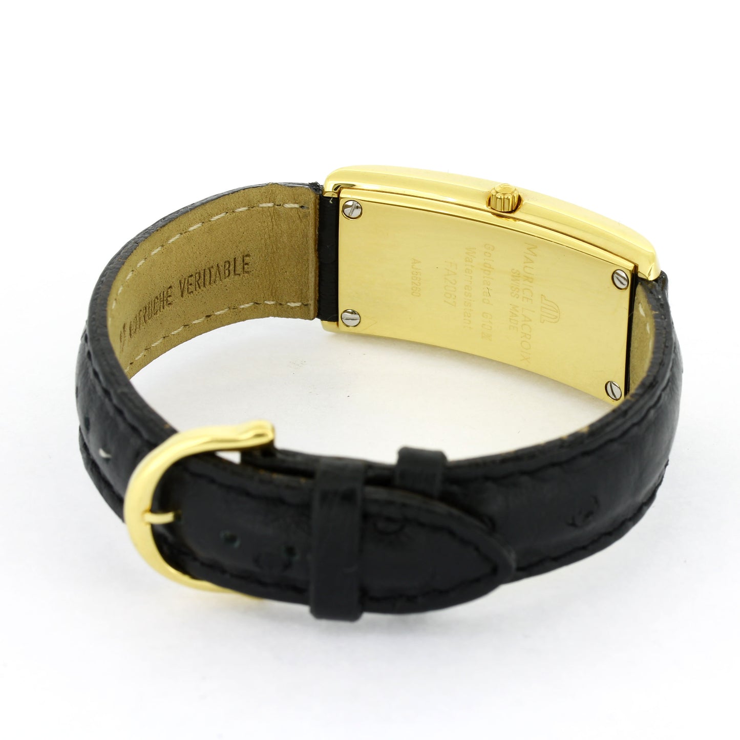 Maurice Lacroix - Fiaba FA2067 - Armbanduhr - Edelstahl vergoldet Quarz