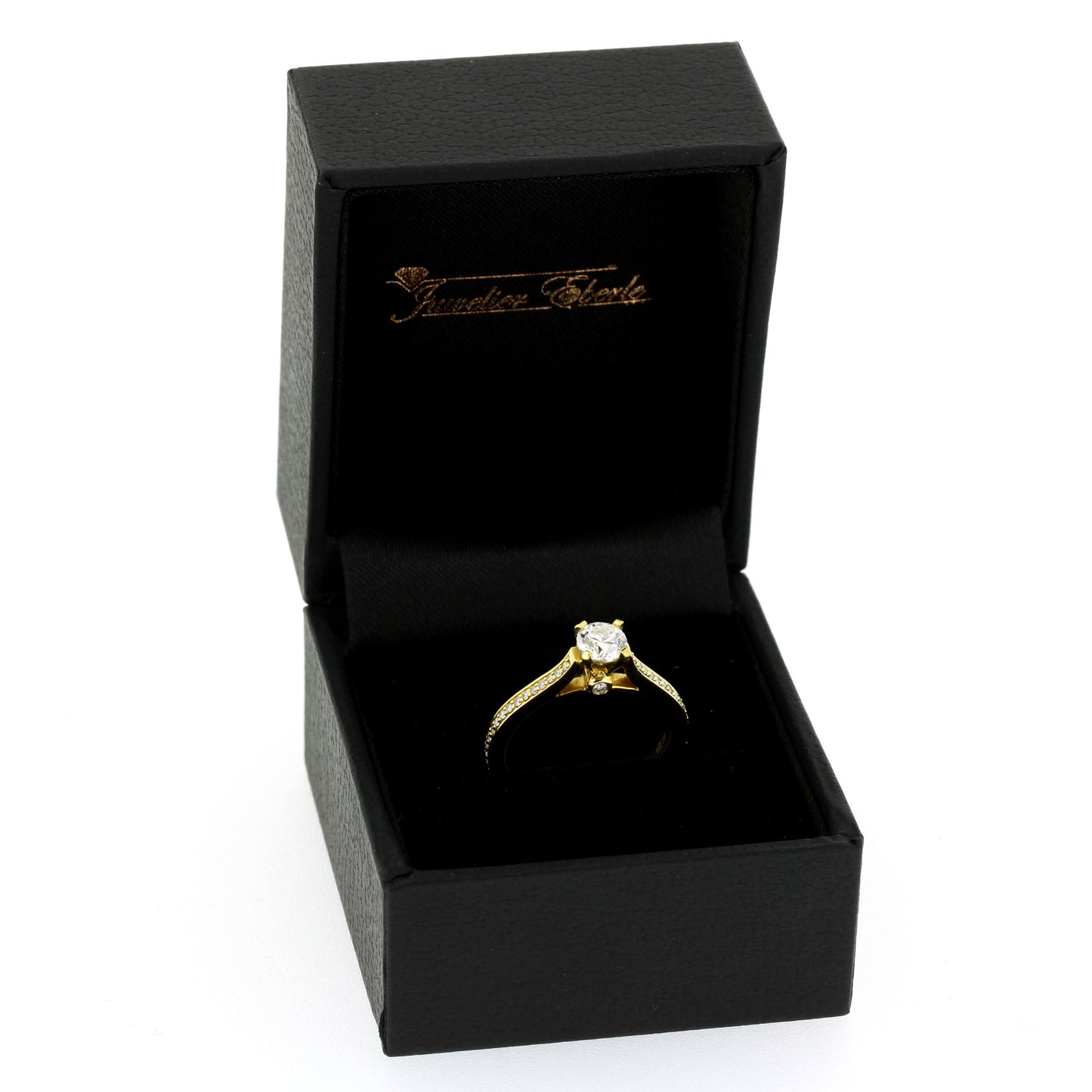 Diamonds Factory Verlobungsring 750 Gold 0,65 ct Brillanten - Wert 2400,-