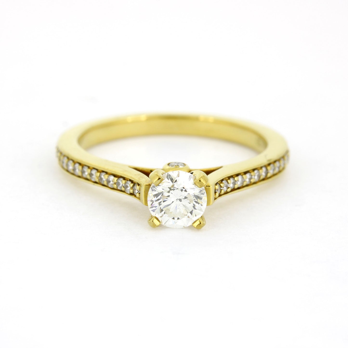 Diamonds Factory Verlobungsring 750 Gold 0,65 ct Brillanten - Wert 2400,-