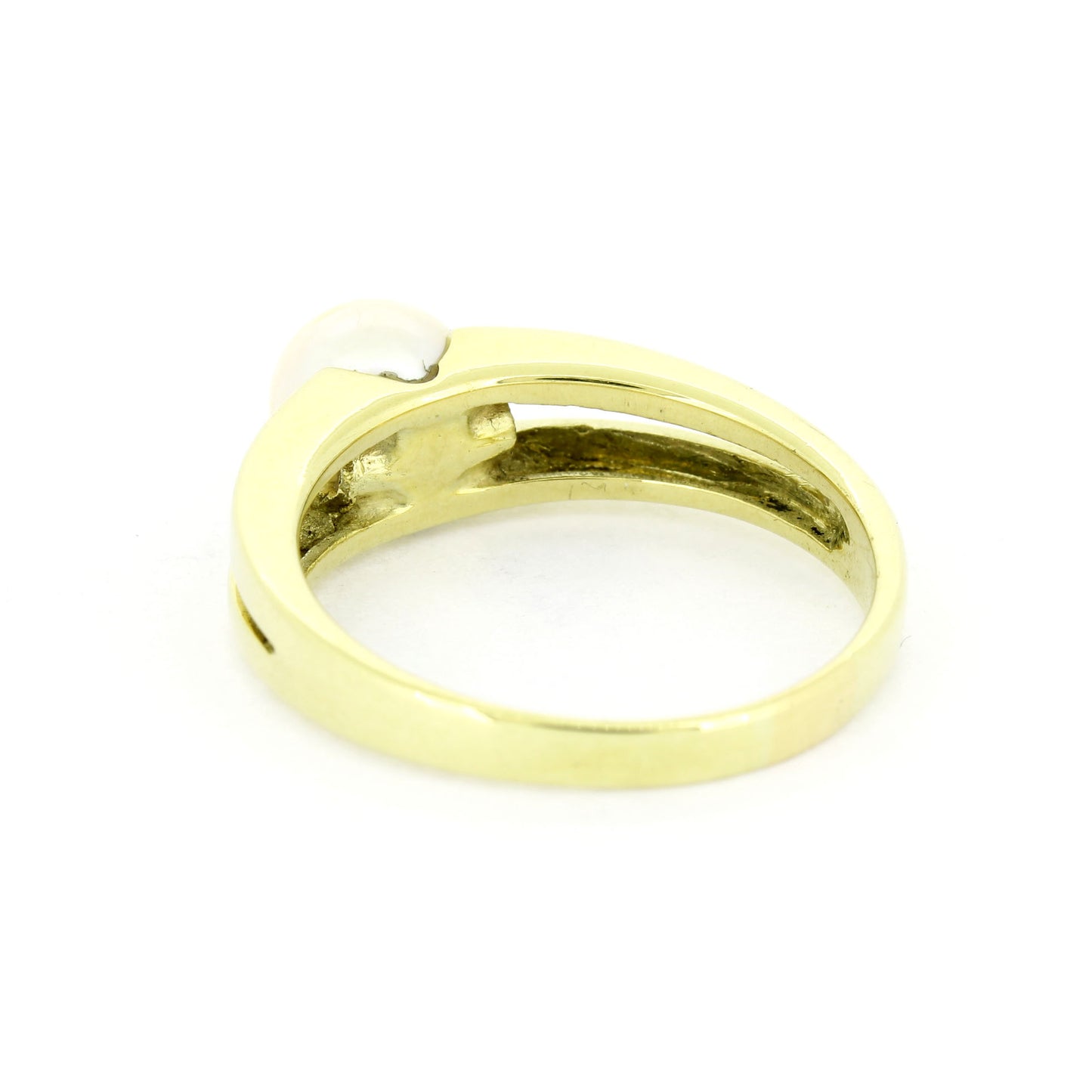 Perlen Ring 585 Gold 14 Kt Gelbgold - Wert 279,-