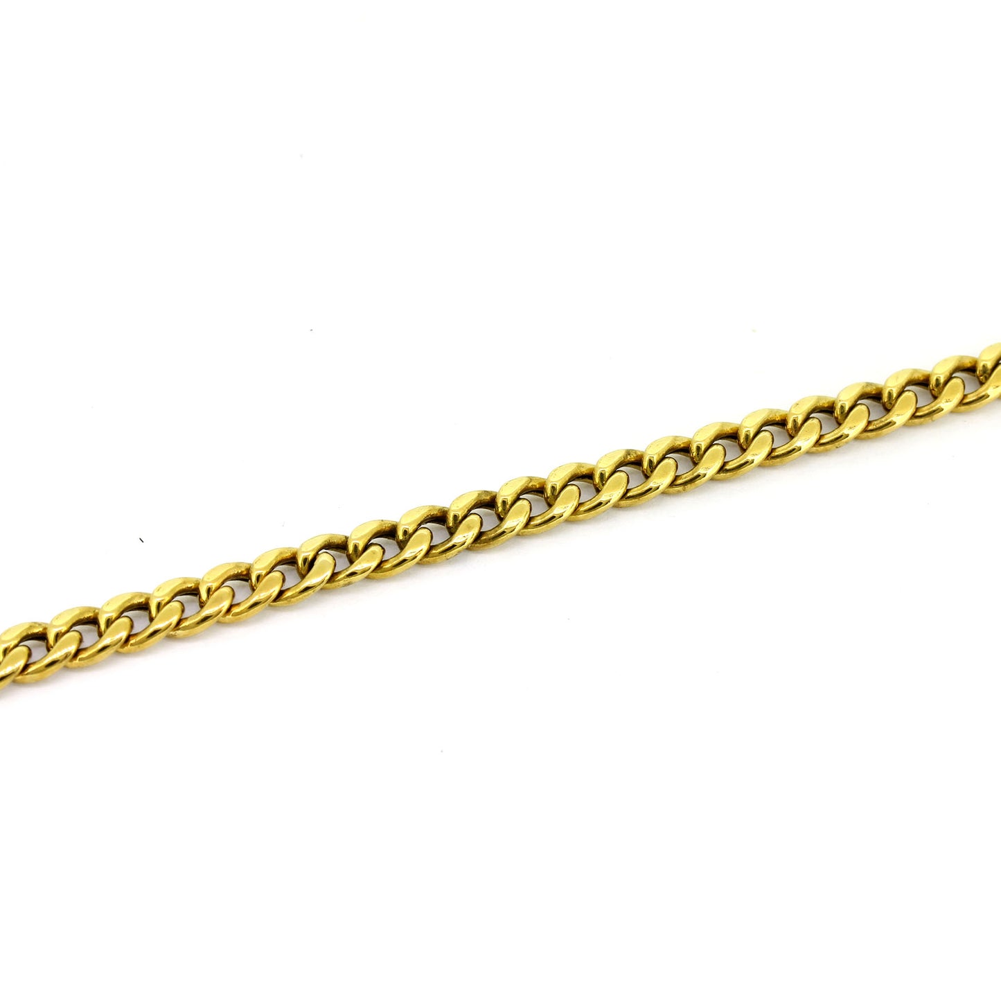 Panzer Kette 333 Gold 8 kt Gelbgold - 42 cm lang - Breite 4,2 mm