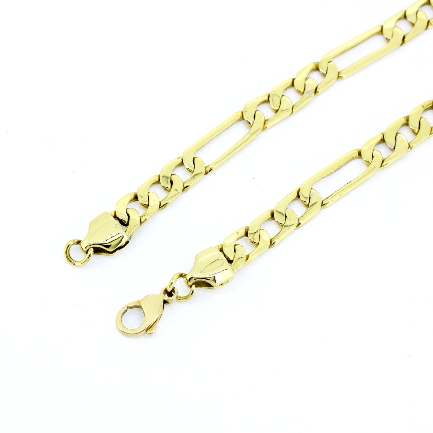 Figaro Kette 750 Gold 18 Kt Gelbgold - Wert 5600,-