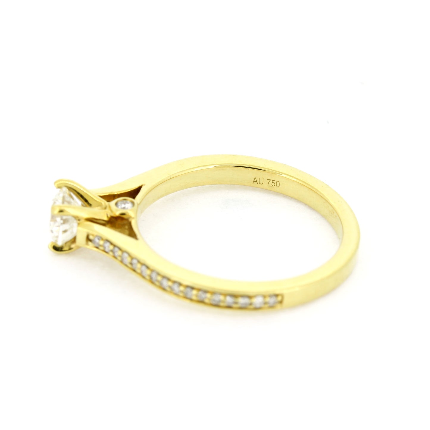 Diamonds Factory Verlobungsring 750 Gold 0,65 ct Brillanten - Wert 2400,-