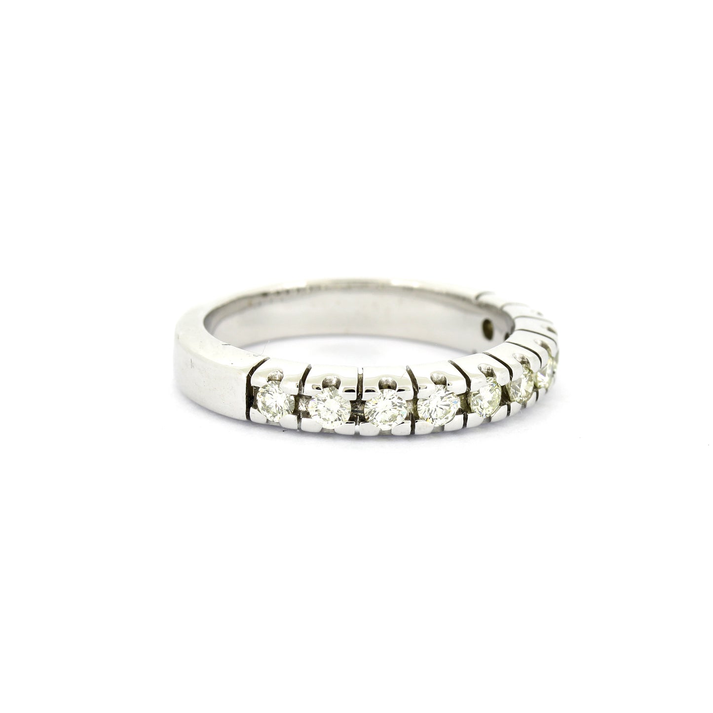Ring 585 Gold 14 kt Weißgold - 0,50 ct Brillanten W/SI - Wert 1700,-