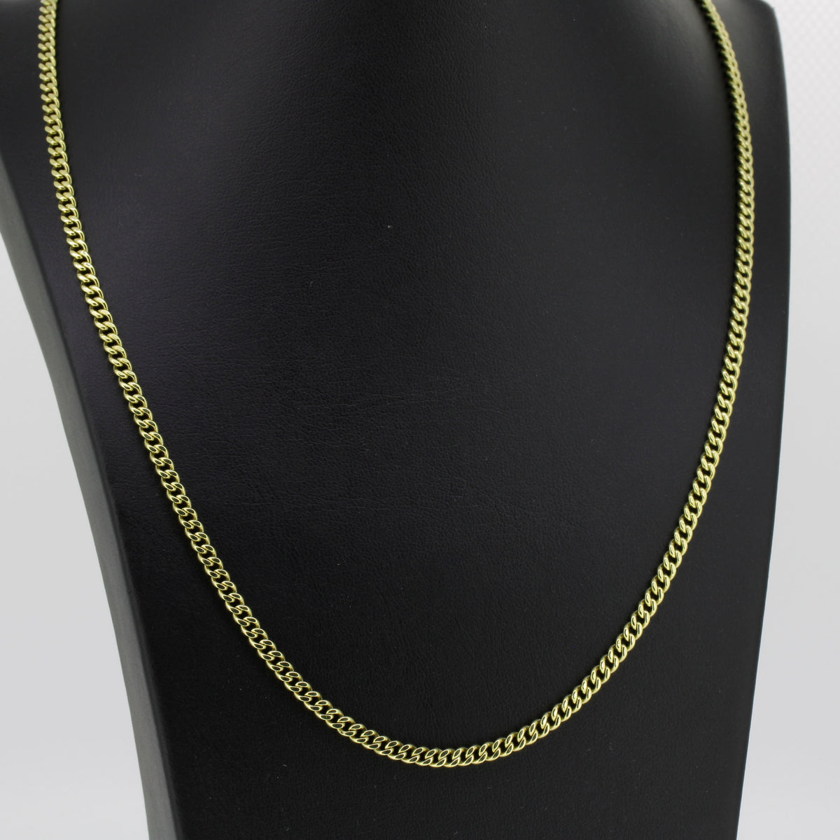 Kette 585 Gold Panzerkette 14 Karat Gelbgold 54 cm - Wert 5000,-