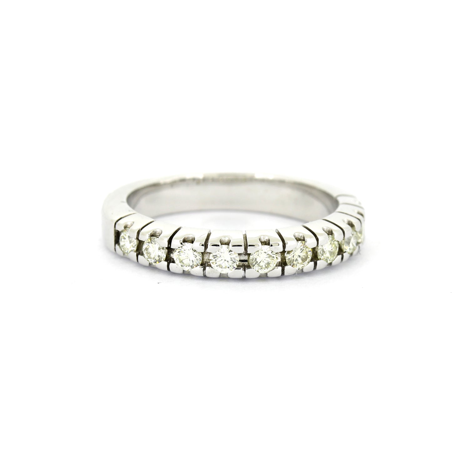 Ring 585 Gold 14 kt Weißgold - 0,50 ct Brillanten W/SI - Wert 1700,-