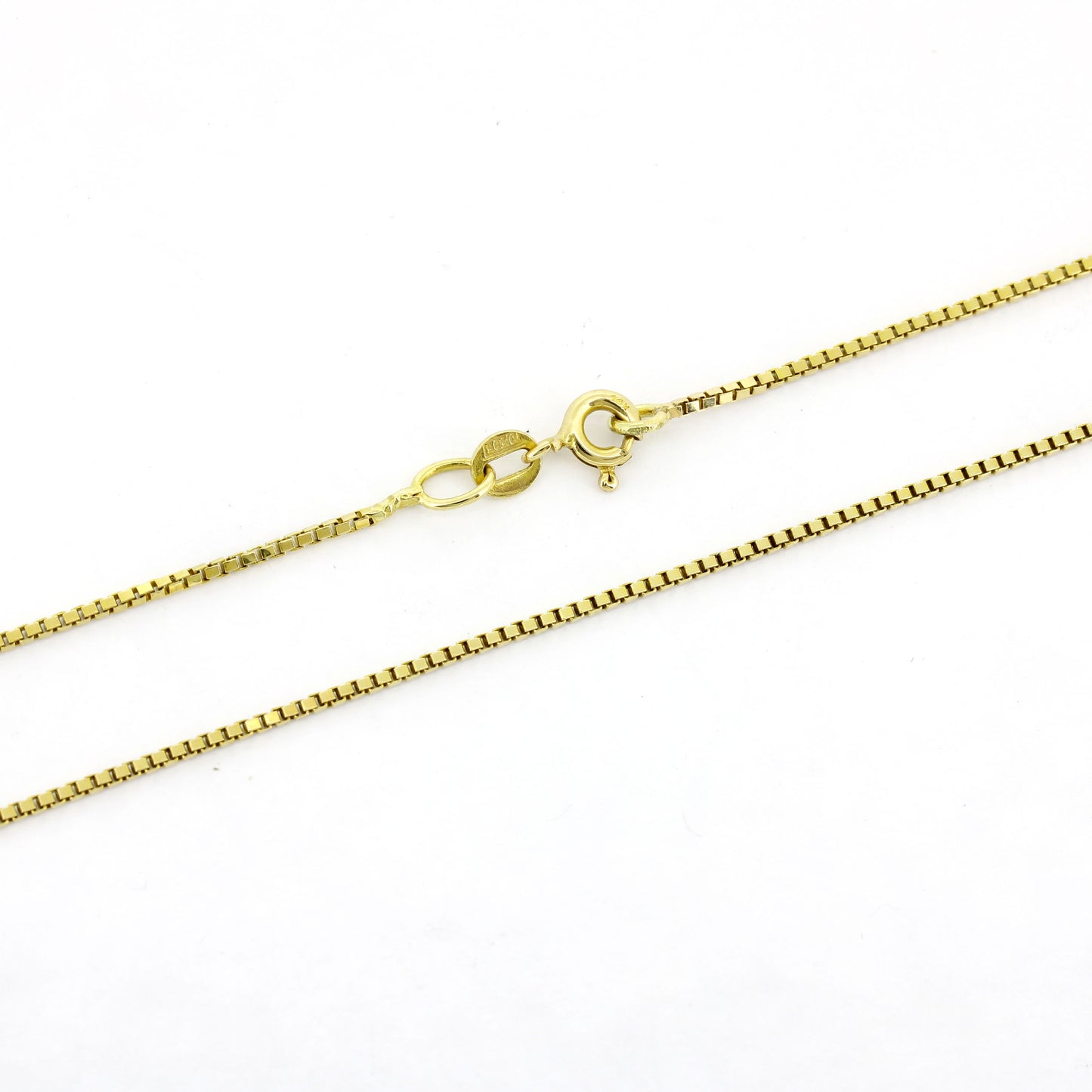 Venezianerkette 585 Gold 14 kt Gelbgold - 48 cm lang - Wert 670,-