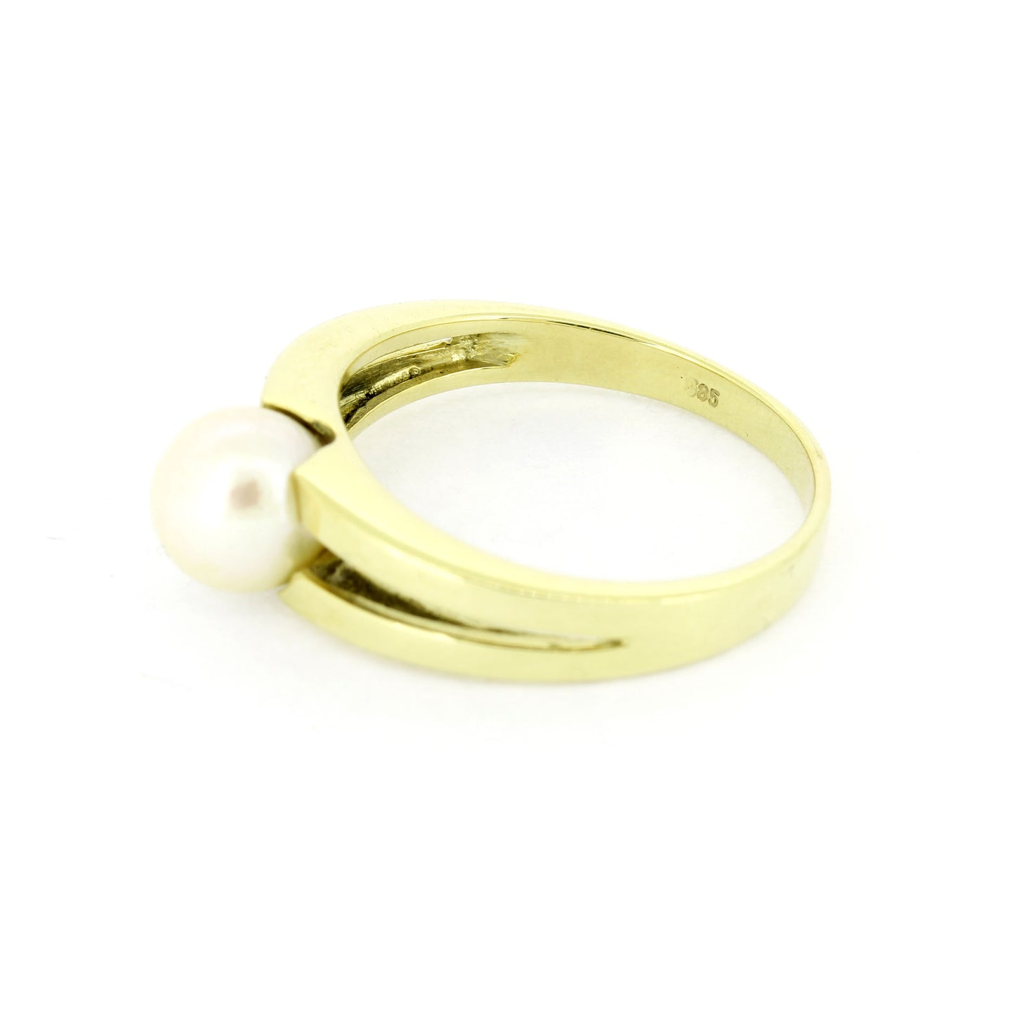 Perlen Ring 585 Gold 14 Kt Gelbgold - Wert 470,-