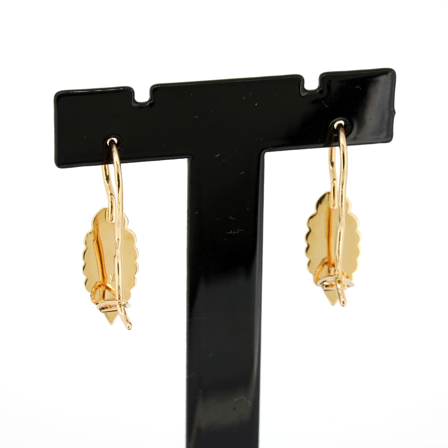 Hängende Ohrringe 585 Rosegold 14 Kt - Wert 400,-