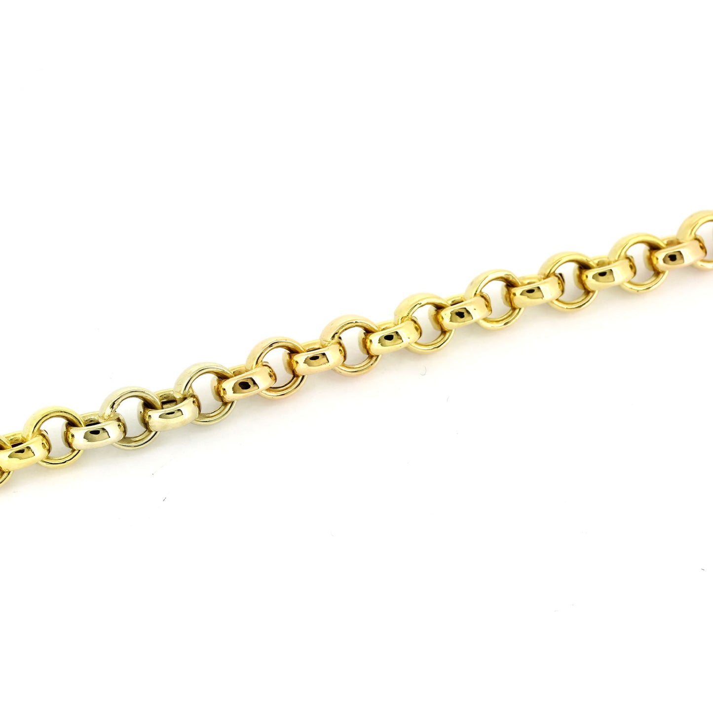 Armband 750 Gold 18 Kt - tricolor 20 cm lang - Wert 2100,-