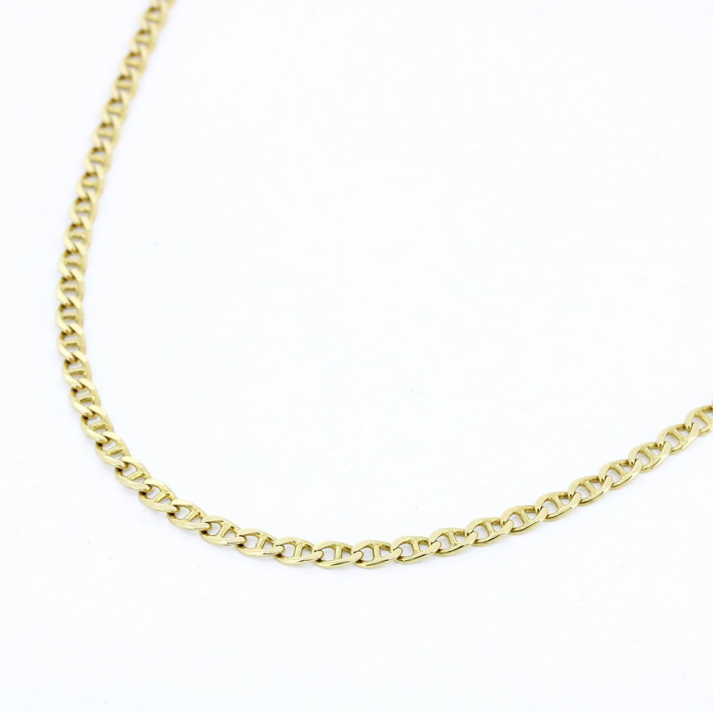 Stäbchenpanzerkette 585 Gold 14 Kt Gelbgold - Wert 1680,-
