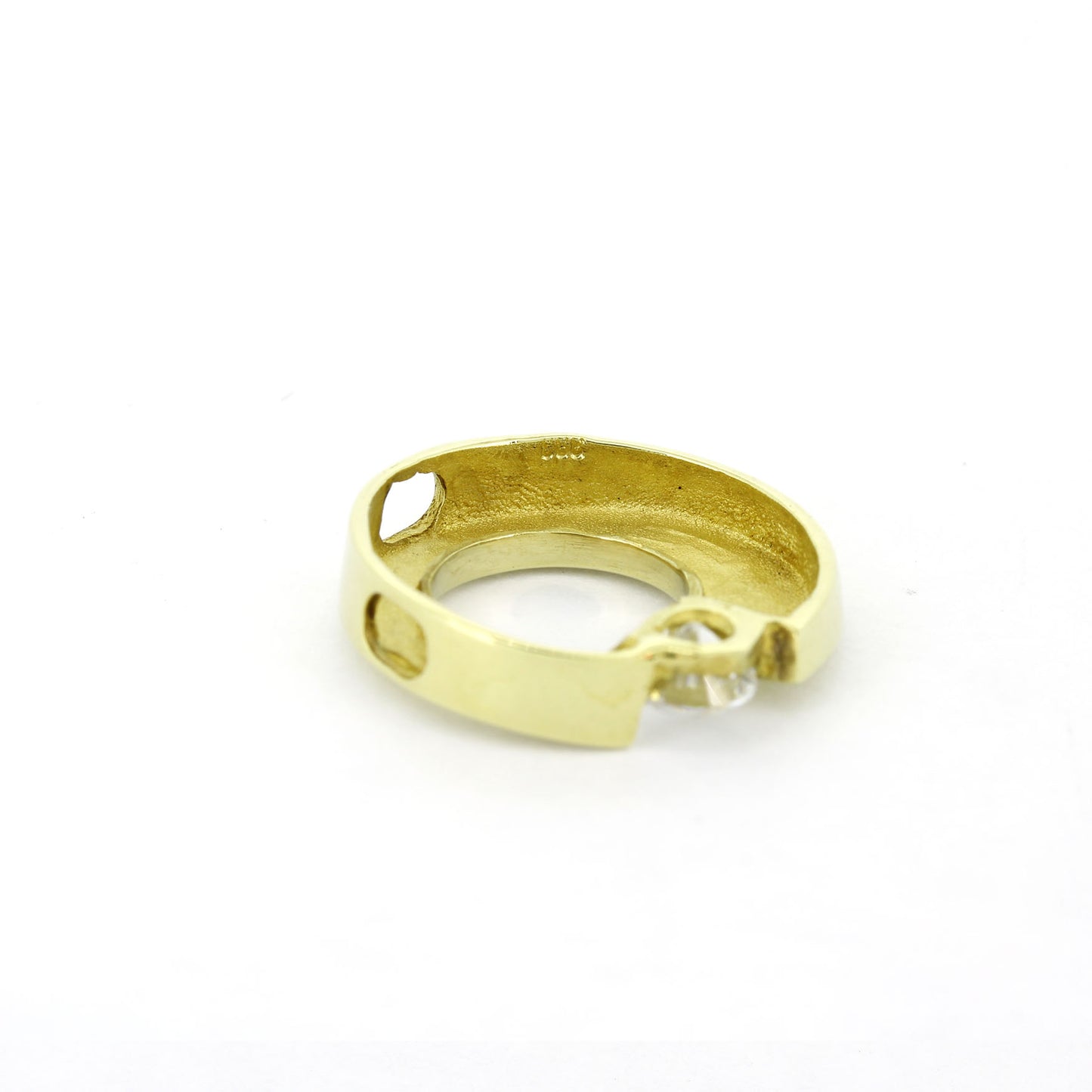 Anhänger 333 Gold 8 Kt Gelbgold - Zirkonia - Wert 390,-